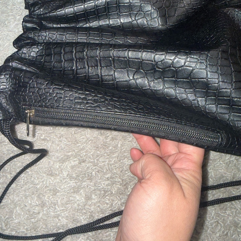 Disney Black Textured Backpack - Picture 6 of 6
